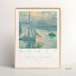 Claude Monet Sunrise, Marine Art Print Vintage Poster<br><div class="desc">Lägg dig i Claude Monets fängslande värld med "Sunrise, Marine". Denna utsökta konst visar på det centrala i imponerande och bra konst, och fångar ljudet och färg på vatten med oöverträffad skönhet. Ta in Monets timelfria verk i din livsmiljö och låt det här mästerlagets fridhet förvandla din dekoration. Öka omgivningen...</div>
