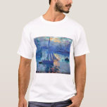 Claude Monet Sunrise T Shirt<br><div class="desc">Soluppgång målad av Claude Monet 1873.</div>