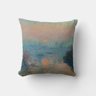 Claude Monet - Sunset on Seine at Lavacourt Kudde