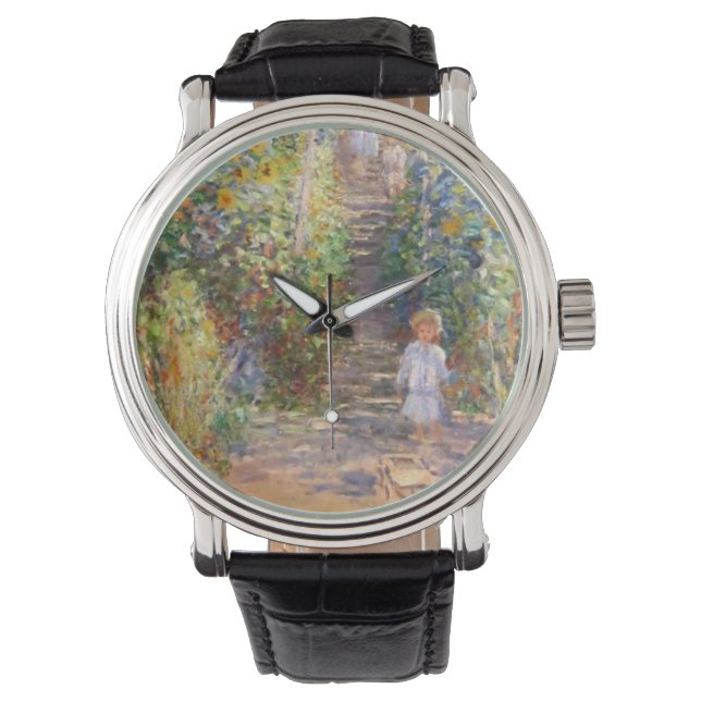 Claude Monet The Artists Garden Destiny Gifts Armbandsur (Framsida)