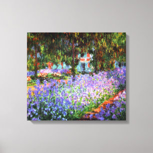 Claude Monet The Artists Garden på Giverny Canvastryck