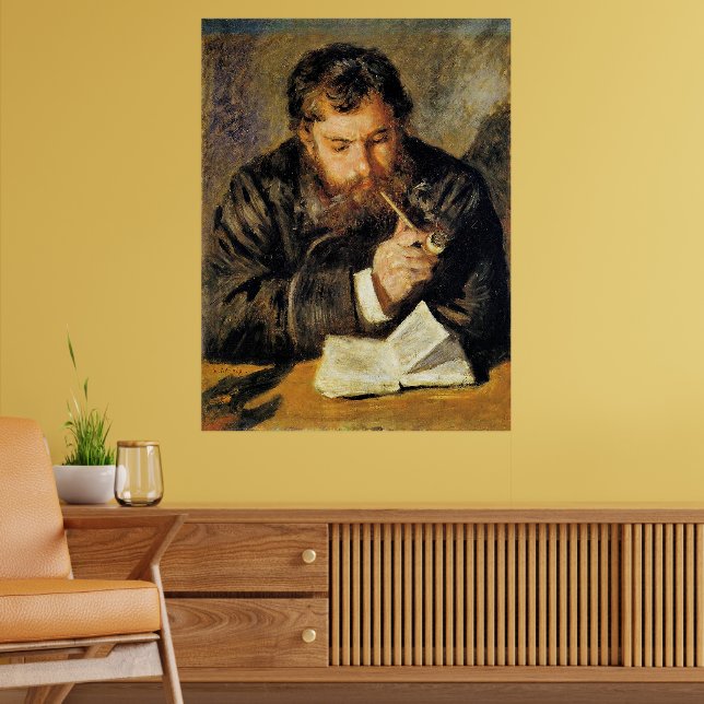 Claude Monet (The Reader) by Renoir Poster (Vardagsrum 2)