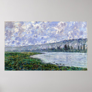 Claude Monet the Seine at Vétheuil Poster