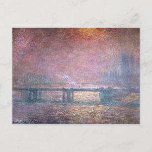 Claude Monet   Themes at Charing Kor, 1903 Vykort