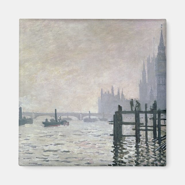 Claude Monet | Themmer under Westminster Magnet (Framsidan)