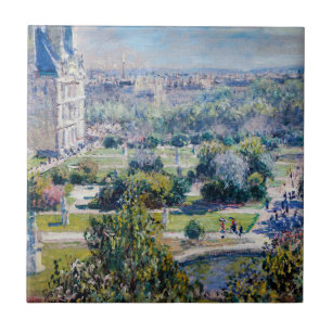 Claude Monet - Tuileries Gardens Kakelplatta