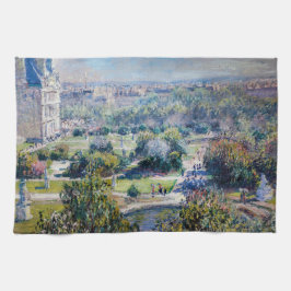 Claude Monet - Tuileries Gardens Kökshandduk