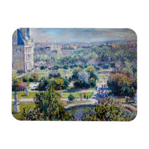 Claude Monet - Tuileries Gardens Magnet