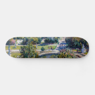 Claude Monet - Tuileries Gardens Mini Skateboard Bräda 18,5 Cm