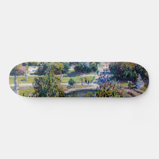 Claude Monet - Tuileries Gardens Mini Skateboard Bräda 18,5 Cm (Horz)