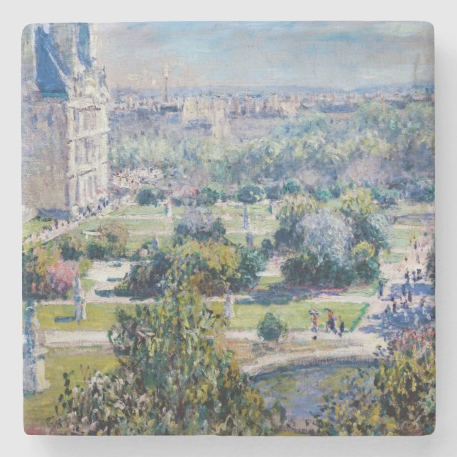 Claude Monet - Tuileries Gardens Stenunderlägg (Framsidan)