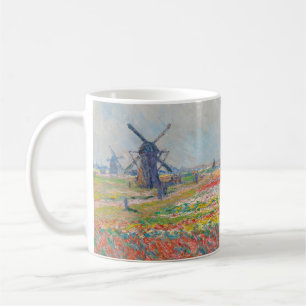Claude Monet - Tulip Fält nära Haag Kaffemugg