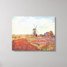 Claude Monet – Tulip fields in Holland – 1886