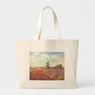 Claude Monet Tulips i Nederländerna Jumbo Tygkasse