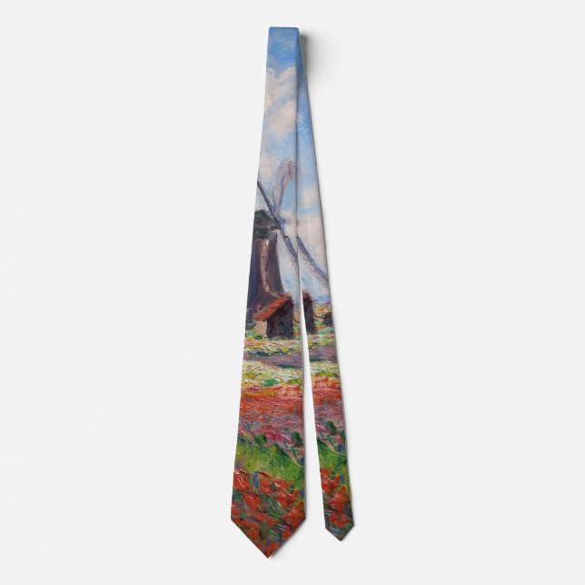 Claude Monet - Tulpfält i Holland Slips (Framsida)