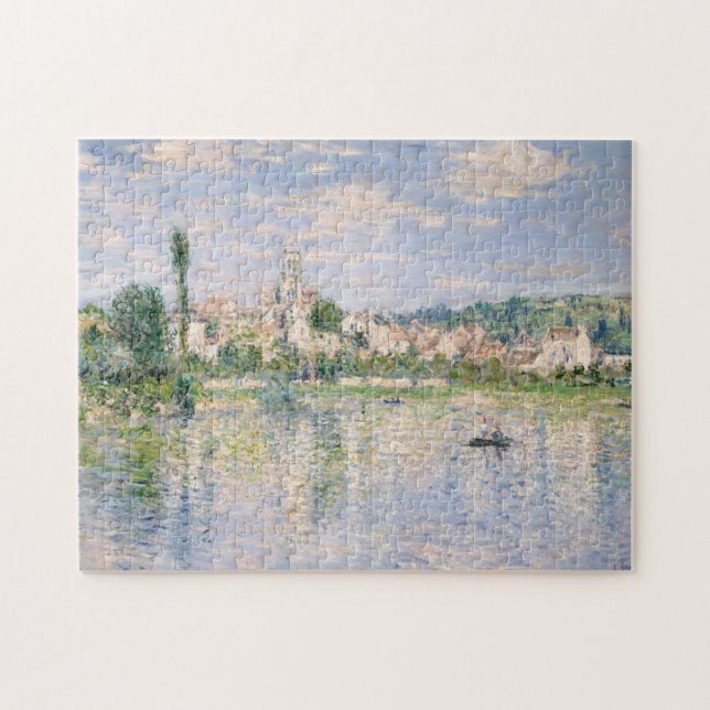 Claude Monet | V�theuil i sommar Pussel (Horisontell)