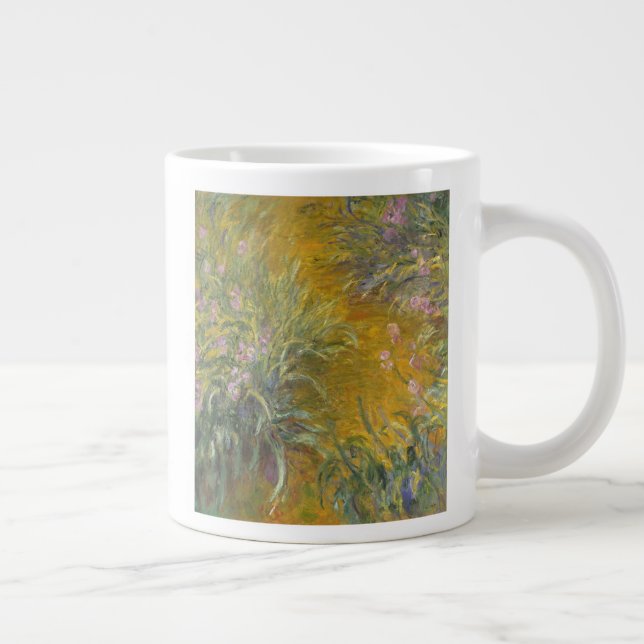 Claude Monet| Väg genom iriserna Jumbo Mugg (Höger)