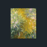 Claude Monet | Väg genom Irismen Canvastryck<br><div class="desc">Väg genom Irismen av Claude Monet � Bridgeman Bilder</div>