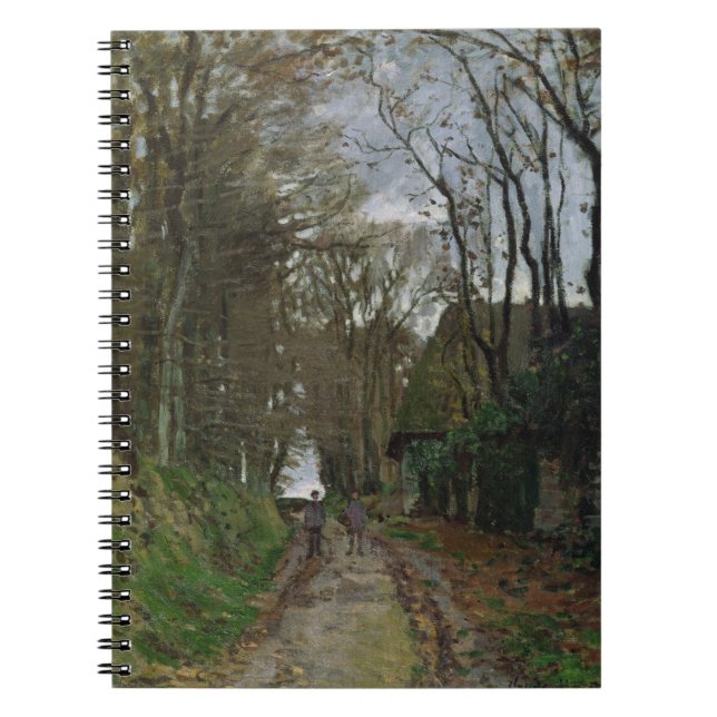 Claude Monet | väg i Normandy Anteckningsbok (Framsidan)