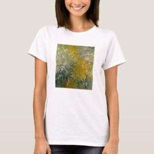 Claude Monet   väg till och med irisesna Tee