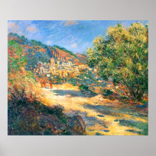 Claude Monet: Vägen till Monte - carlo Poster