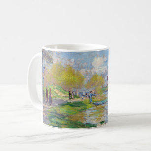 Claude Monet - Vår av Seine Kaffemugg
