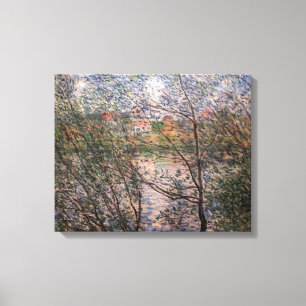 Claude Monet - Vår genom grenarna Canvastryck