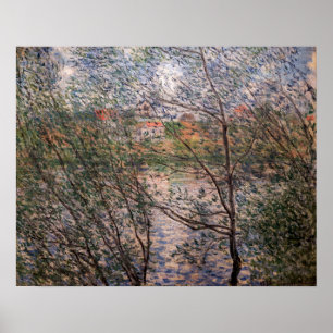 Claude Monet - Vår genom grenarna Poster