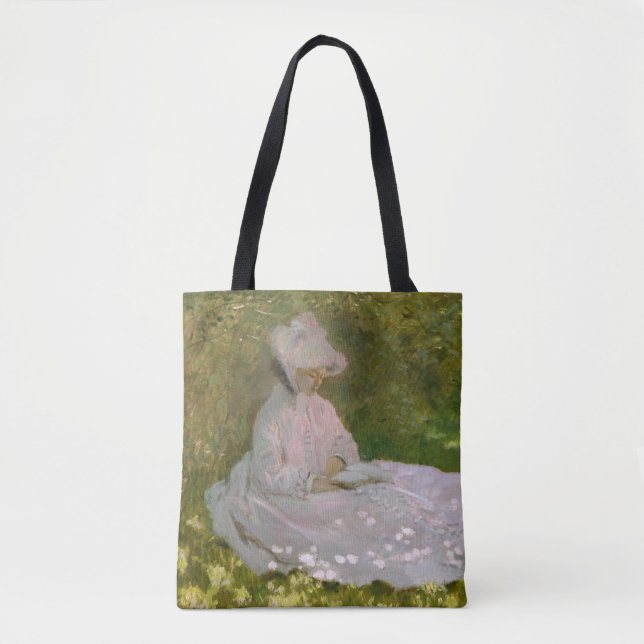 Claude Monet - Vår    Tygkasse (Framsida)