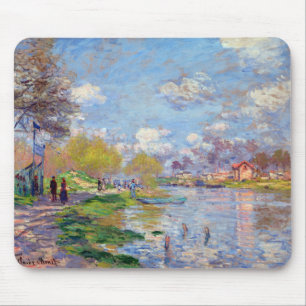 Claude Monet Vår vid Seine Musmatta