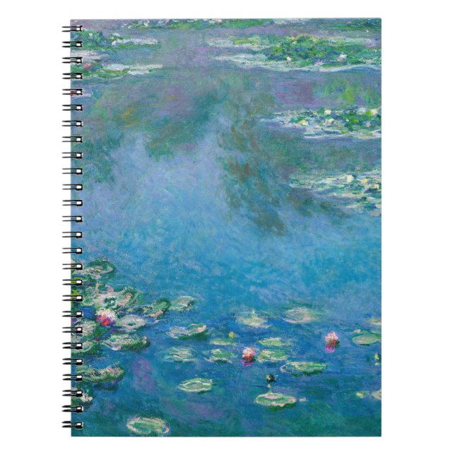 Claude Monet - Vatten Lilies 1906 Anteckningsbok (Framsidan)