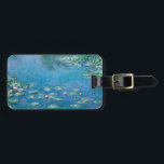 Claude Monet - Vatten Lilies 1906 Bagagebricka<br><div class="desc">Vatten Lilies (Nympheas) - Claude Monet,  Oil on Canvas,  1906</div>