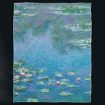 Claude Monet - Vatten Lilies 1906 Fleecefilt<br><div class="desc">Vatten Lilies (Nympheas) - Claude Monet,  Oil on Canvas,  1906</div>