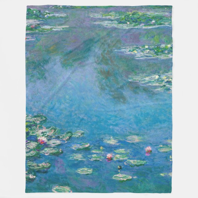Claude Monet - Vatten Lilies 1906 Fleecefilt (Framsidan)
