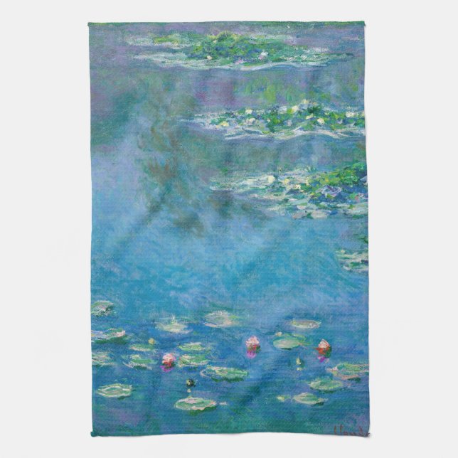 Claude Monet - Vatten Lilies 1906 Kökshandduk (Vertikal)