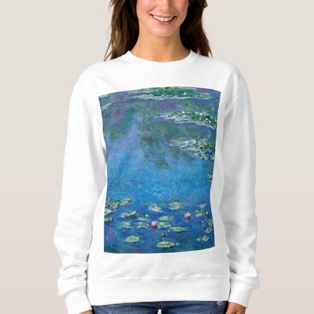 Claude Monet - Vatten Lilies 1906 T Shirt (Framsida)