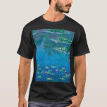 Claude Monet - Vatten Lilies 1906 T Shirt<br><div class="desc">Claude Monet - Vatten Lilies 1906 Berömd konsmålning.</div>