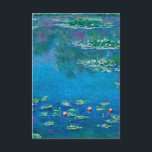 Claude Monet - Vatten Lilies 1906 Tilläggskort<br><div class="desc">Claude Monet - Vatten Lilies 1906. Berömd konsmålning.</div>