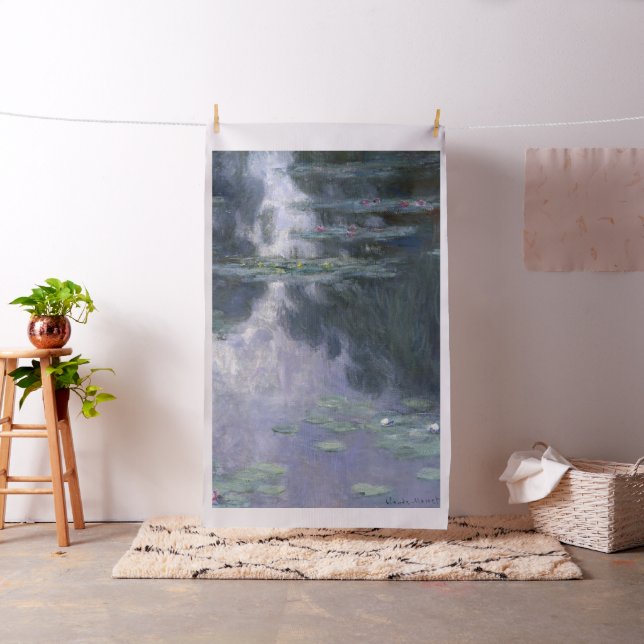 Claude Monet Vatten Lilies 1907 Nymphéas GalleryHD Tyg (In Situ)