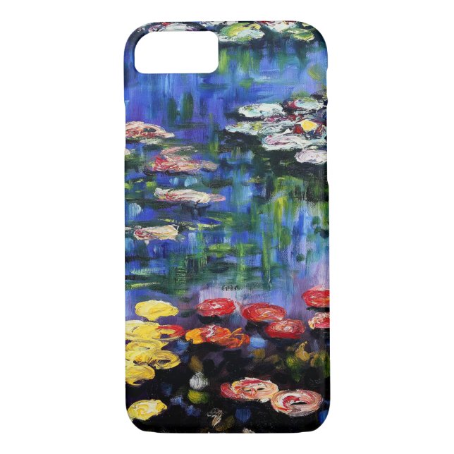 Claude Monet Vatten Lilies 1916 Fine Art Case-Mate iPhone Skal (Baksida)