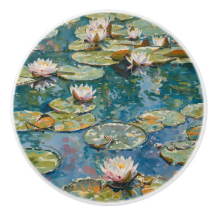 Claude Monet Vatten Lilies 1916 Fine Art Knopp