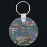 Claude Monet Vatten Lilies 1916 Fine Art Nyckelring<br><div class="desc">Claude Monet Vatten Lilies 1916 Fine Art Keychain</div>