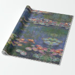 Claude Monet Vatten Lilies 1916 Fine Art Presentpapper<br><div class="desc">Claude Monet Vatten Lilies 1916 Fine Art Wrapping Papprare</div>