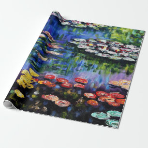 Claude Monet Vatten Lilies 1916 Fine Art Presentpapper