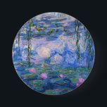 Claude Monet - Vatten Lilies, 1916 Knapp<br><div class="desc">Claude Monet - Vatten Lilies,  1916</div>