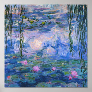 Claude Monet - Vatten Lilies, 1916 Poster