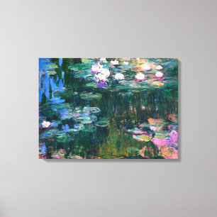 Claude Monet - Vatten Lilies (1917) Canvastryck