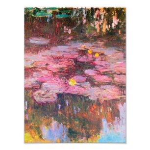 Claude Monet - Vatten Lilies 1917 Fototryck
