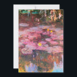 Claude Monet - Vatten Lilies 1917 Julkort<br><div class="desc">Claude Monet - Vatten Lilies 1917</div>