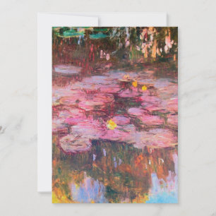 Claude Monet - Vatten Lilies 1917 Julkort